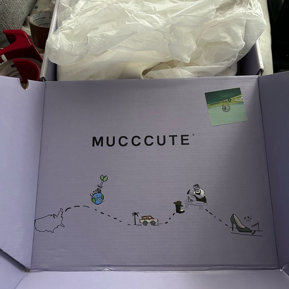 Mucccute White Thigh High Boots with Zipper - Picture 5 of 8